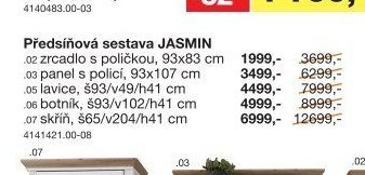 Předsíňová sestava JASMIN