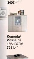 Moderní program ROMANCE (Komoda/Vitrína)