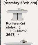 Konferenční stolek IVONA .10