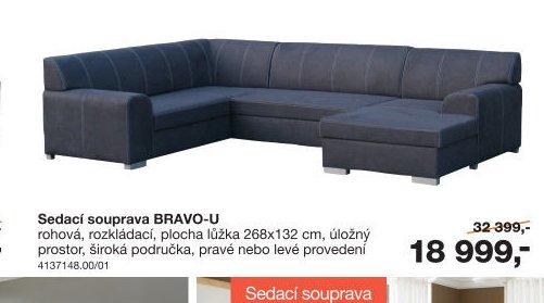 Sedací souprava BRAVO-U