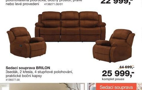 Sedací souprava BRILON