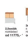 2,5sedák rozkládací