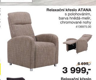 Relaxační křeslo ATANA