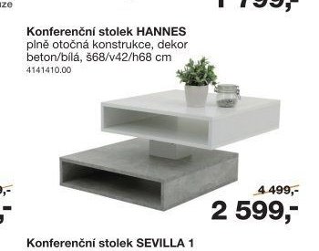 Konferenční stolek HANNES