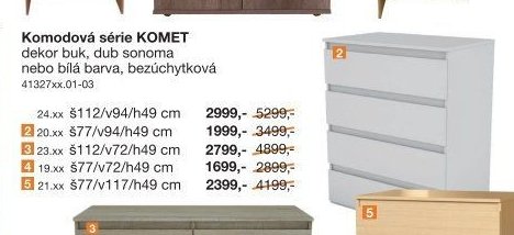 Komodová série KOMET