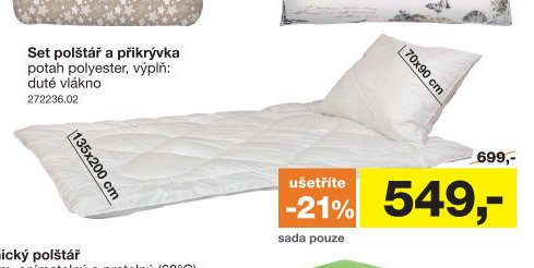 Set polštář a přikrývka