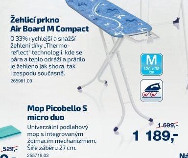 Žehlicí prkno Air Board M Compact