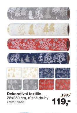 Dekorativní textilie