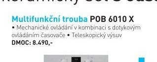 Multifunkční trouba POB 6010 X