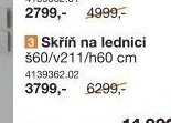 Skříň na lednici