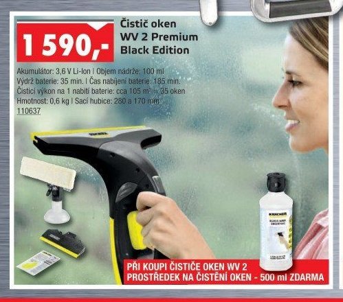 Čistič oken WV 2 Premium Black Edition