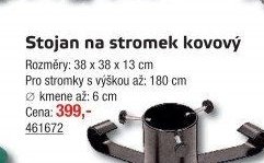 Stojan na stromek kovový