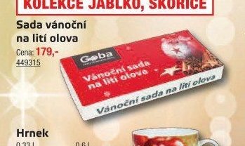 Sada vánoční na lití olova