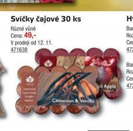 Svíčky čajové 30 ks
