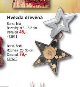 Hvězda dřevěná