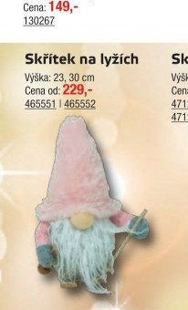 Skřítek na lyžích