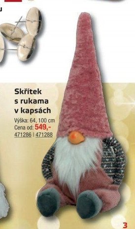 Skřítek s rukama v kapsách