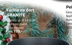 Forma na dort GRANITE