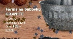 Forma na bábovku GRANITE