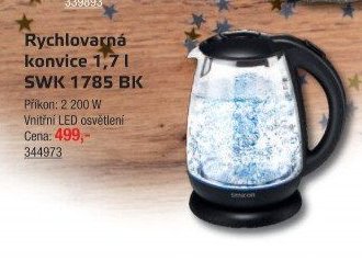 Rychlovarná konvice 1,7 l SWK 1785 BK