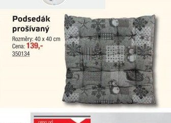 Podsedák prošívaný