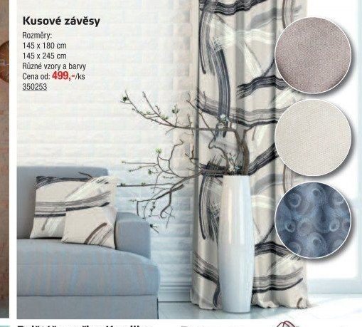Kusové závěsy