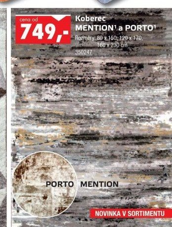 Koberec MENTION a PORTO