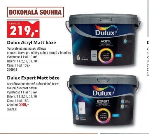 Dulux Acryl Matt báze
