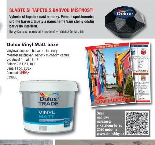 Dulux Vinyl Matt báze