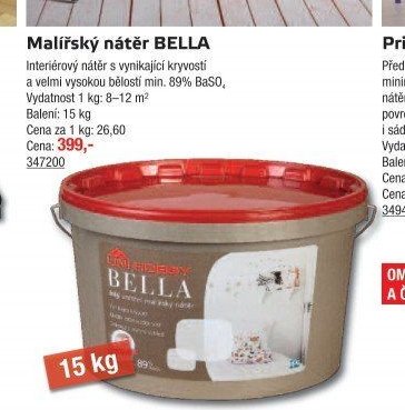 Malířský nátěr BELLA
