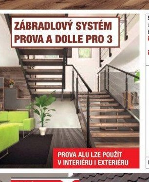 ZÁBRADLOVÝ SYSTÉM PROVA A DOLLE PRO 3