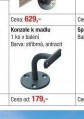 Konzole k madlu