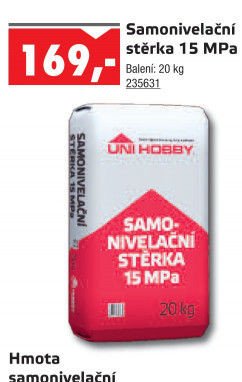 Samonivelační stěrka 15 MPa