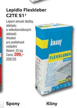 Lepidlo Flexkleber C2TE S1