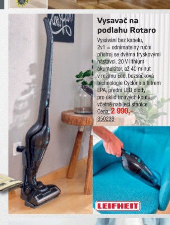 Vysavač na podlahu Rotaro
