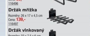 Držák mřížka