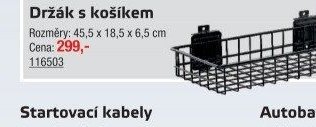 Držák s košíkem