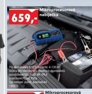 Mikroprocesorová nabíječka