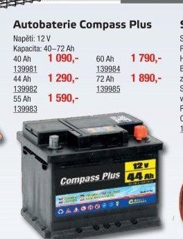 Autobaterie Compass Plus