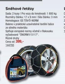Sněhové řetězy