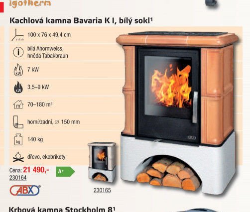 Kachlová kamna Bavaria K I