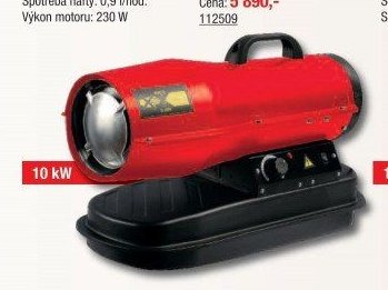 Naftové topidlo 10 kW