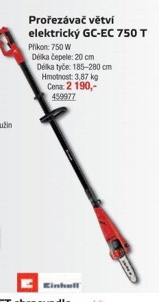 Prořezávač větví elektrický GC-EC 750 T