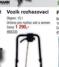 Vozík rozhazovací