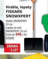 Hrabla, lopaty FISKARS SNOWXPERT