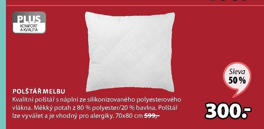 Polštář MELBU