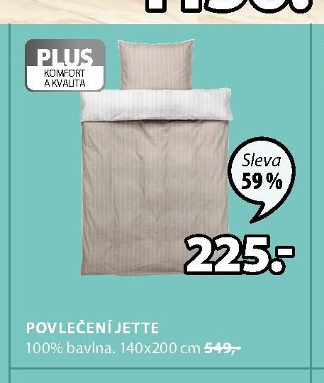 POVLEČENÍ JETTE