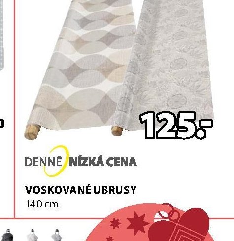 VOSKOVANÉ UBRUSY