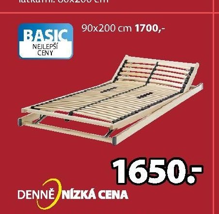 POLOHOVACÍ ROŠT BASIC A60