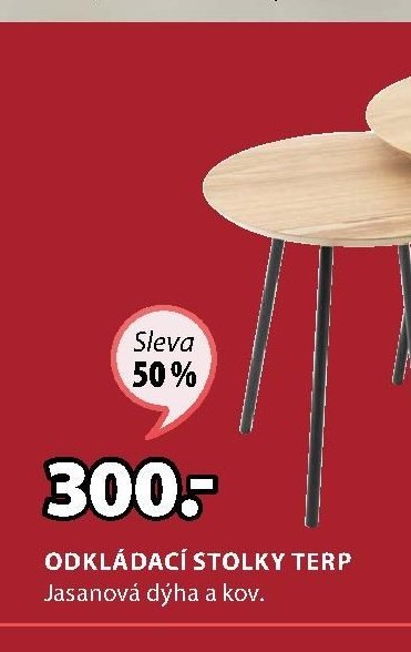 ODKLÁDACÍ STOLKY TERP